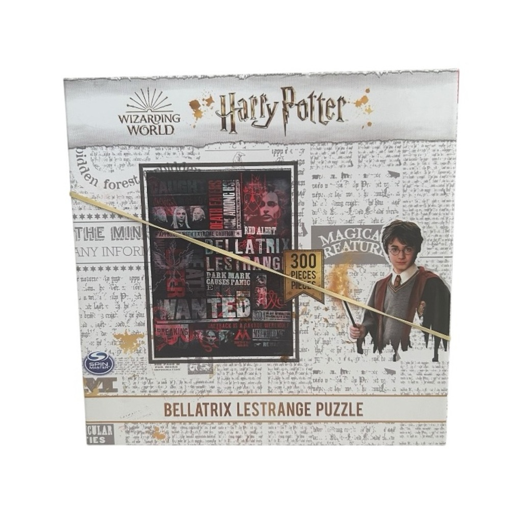 Harry Potter Bellatrix Lestrange Puzzle - Red and Black